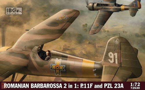 IBG Model 72530 1:72 Romanian Barbarossa(PZL23A and P.11F)