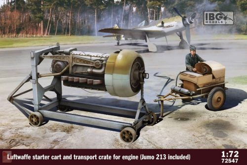 IBG Model 72547 1:72 Luftwaffe starter car and transport crate