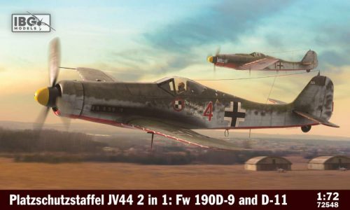 IBG Model 1:72 Platzschutzstaffel JV44 (Fw 190D-9 and Fw 190D-11) 2 model kits in the box!