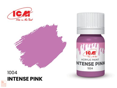 ICM  BASIC COLORS Intense Pink bottle 12 ml