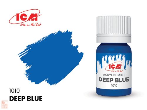 ICM  BASIC COLORS Deep Blue bottle 12 ml