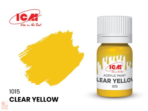 ICM  CLEAR COLORS Clear Yellow bottle 12 ml