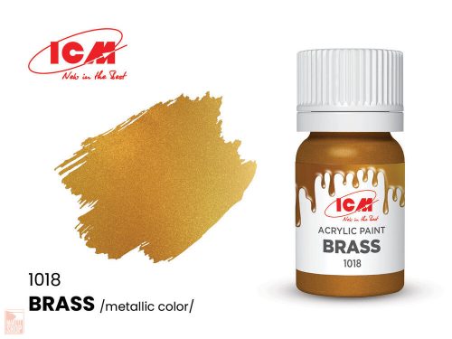 ICM  METALLIC COLORS Brass bottle 12 ml