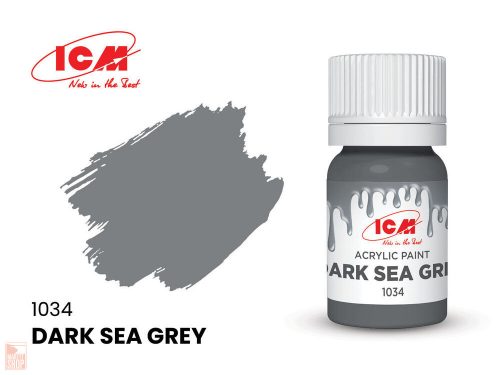 ICM  GREY Dark Sea Grey bottle 12 ml