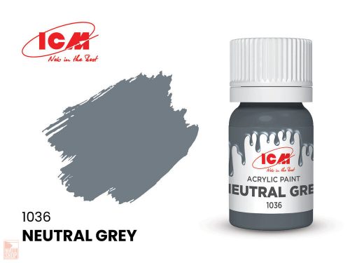 ICM  GREY Neutral Grey bottle 12 ml