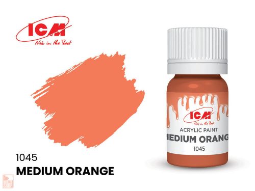 ICM  YELLOW Medium Orange bottle 12 ml