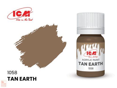 ICM  BROWN Tan Earth bottle 12 ml