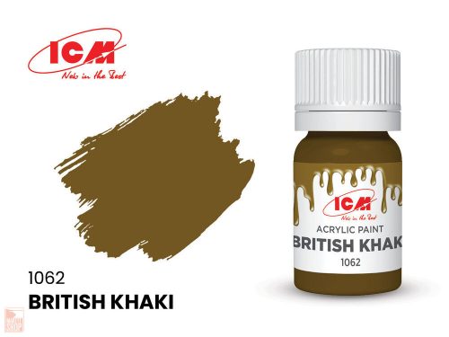 ICM  BROWN British Khaki bottle 12 ml