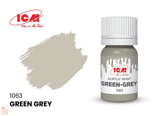 ICM  GREEN Green-Grey bottle 12 ml