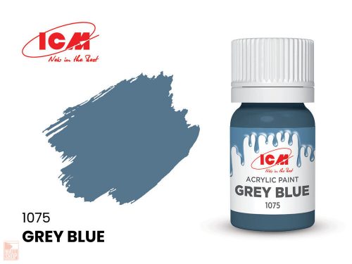 ICM  BLUE Grey Blue bottle 12 ml