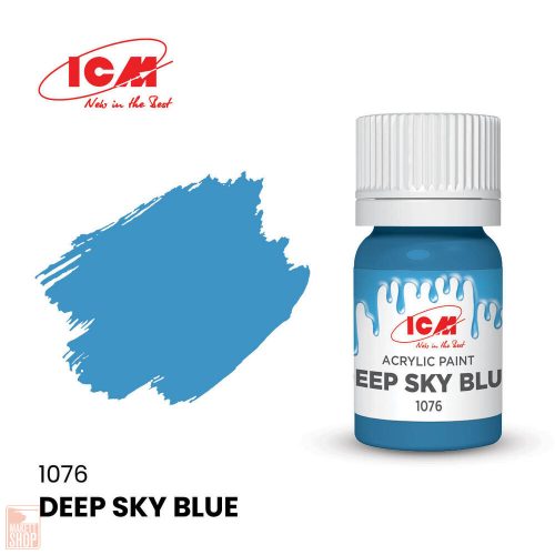 ICM  BLUE Deep Sky Blue bottle 12 ml