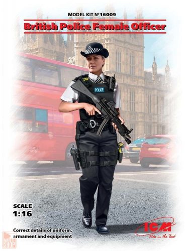 ICM 1:16 British Police Female Officer