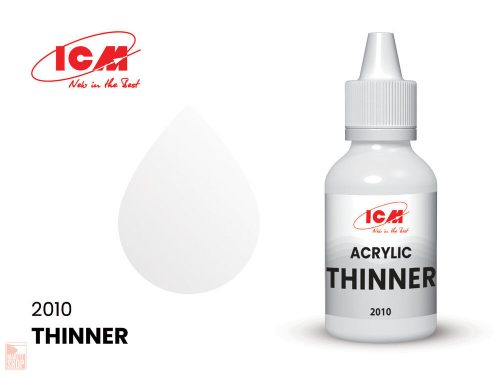 ICM  THINNER Thinner for acrylic paint bottle 50 ml