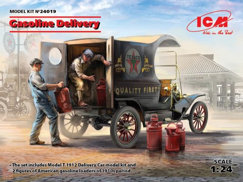 ICM 1:24 Gasoline Delivery, Model T 1912 Delivery