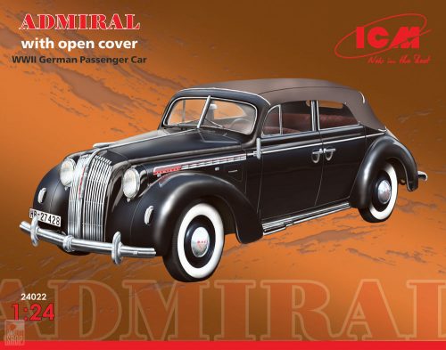 ICM 1:24 Admiral Cabriolet Soft Top