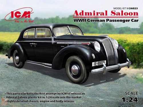 ICM 1:24 Admiral Saloon WWI German Passenger Car