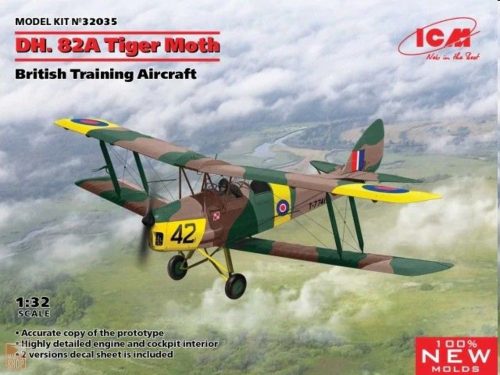 ICM 1:32 D.H. 82A Tiger Moth, British Training Aircraft