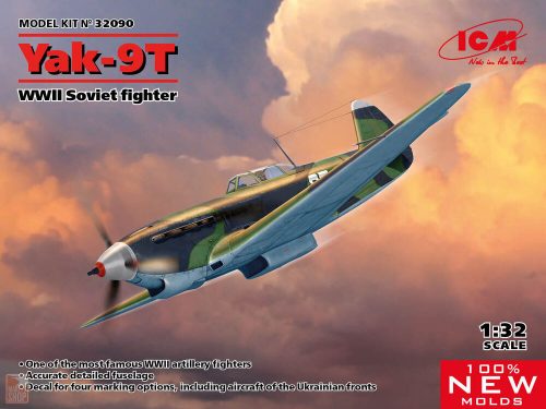 ICM 1:32 Yak-9T, WWII Soviet fighter