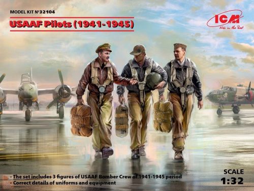 ICM 1:32 USAAF Pilots (1941-1945) (3 figures)