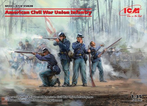 ICM 1:35 American Civil War Union Infantry