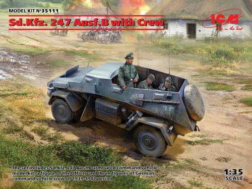 ICM 1:35 Sd.Kfz. 247 Ausf.B with Crew