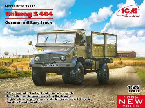 ICM 1:35 Unimog S 404, German military truck