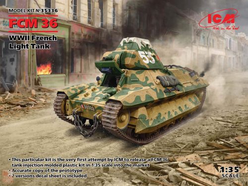 ICM 1:35 FCM 36, WWII French Light Tank