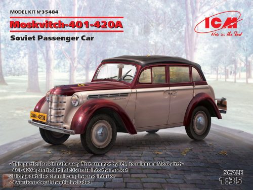 ICM 1:35 Moskvitch-401-420A,Soviet Passenger Car