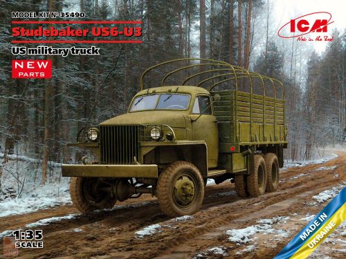 ICM 1:35 Studebaker US6-U3, US military truck