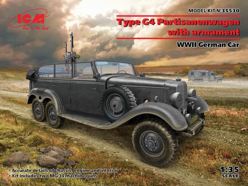 ICM 1:35 G4 with armament, WWII German Car