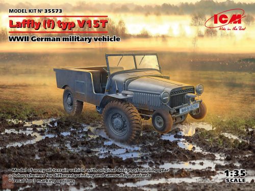 ICM 1:35 Laffly (f) typ V15T, WWII German military vehicle