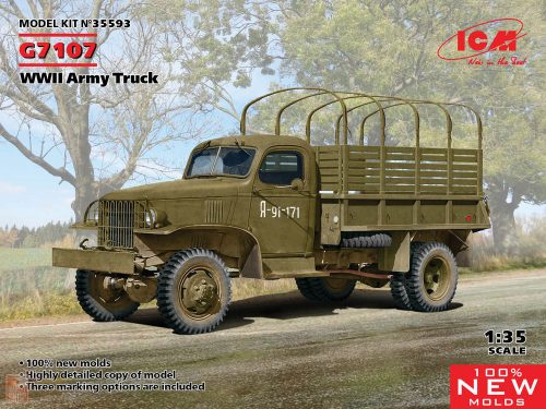 ICM 1:35 G7107, WWII Army Truck (100% new molds)