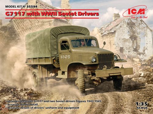 ICM 1:35 G7117 with WWII Soviet Drivers