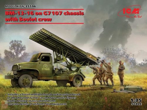 ICM 1:35 BM-13-16 on G7107 chassis with Soviet crew