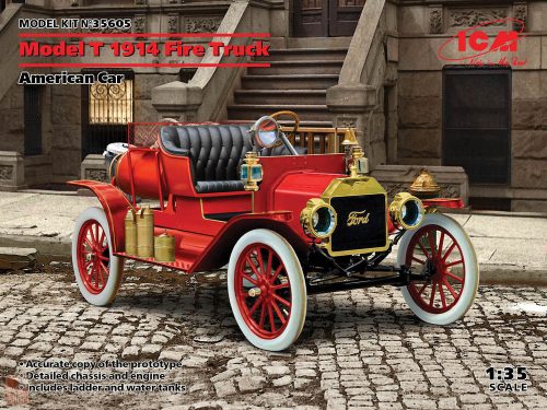 ICM 1:35 Model T 1914 Fire Truck, American Car