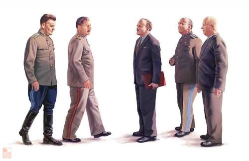 ICM 1:35 Stalin & Co. (5figures)