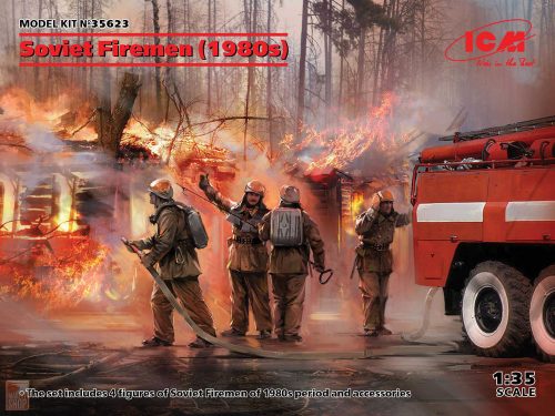 ICM 1:35 Soviet Firemen (1980s)