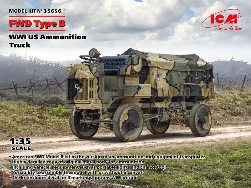 ICM 1:35 FWD Type B, WWI US Ammunition Truck