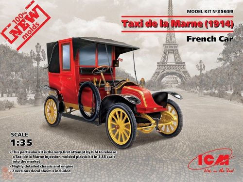 ICM 1:35 Taxi de la Marne(1914),French Car