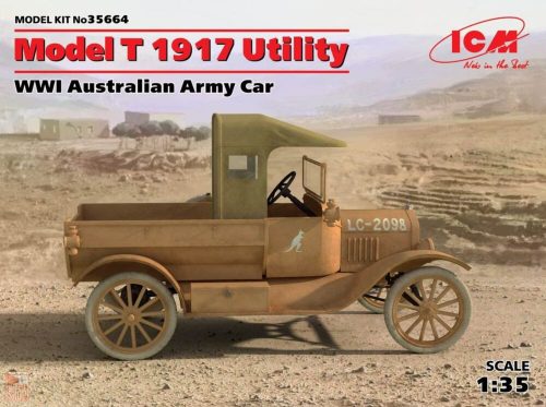 ICM 1:35 Model T 1917 Utility WWI Australian Army Car