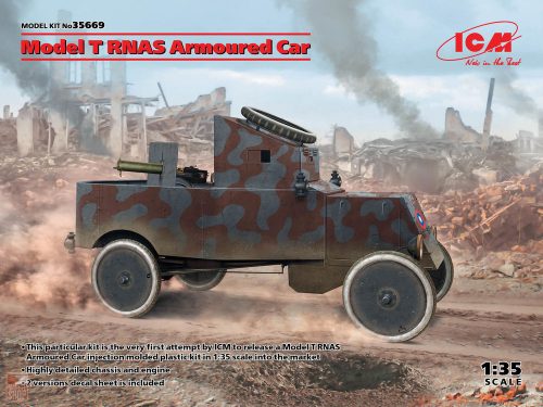 ICM 1:35 Model T RNAS Armoured Car