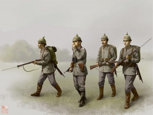 ICM 1:35 German Infantry 1914