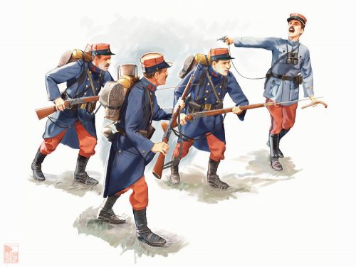 ICM 1:35 French Infantry 1914