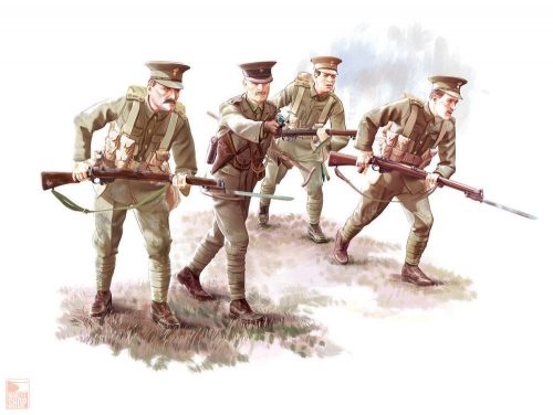 ICM 1:35 British Infantry 1914