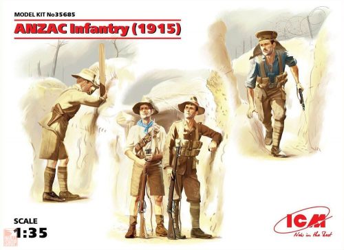 ICM 1:35 ANZAC Infantry 1915