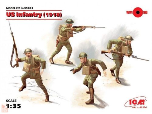 ICM 1:35 US Infantry 1918