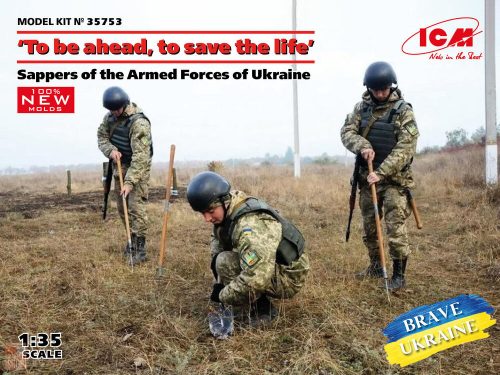 ICM 1:35 To be ahead, to save the life, Sappers of the Armed Forces of Ukraine