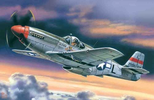 ICM 1:48 Mustang P-51C American Fighter