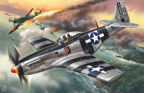 ICM 1:48 Mustang P-51K, WWII American Fighter