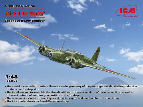 ICM 1:48 Ki-21-Ia Sally Japanese Heavy Bomber